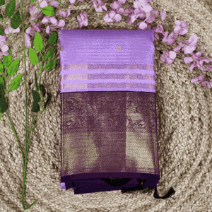Pure Kanchipuram Designer wear Silk Saree 2g