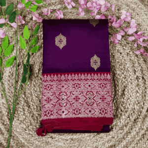 Pure Kanchipuram Designer wear Silk Saree 1g