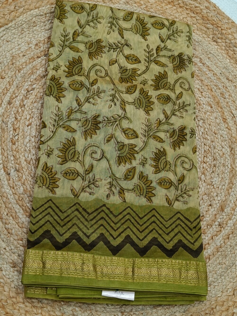 Pure Maheshwari Silk Cotton Saree