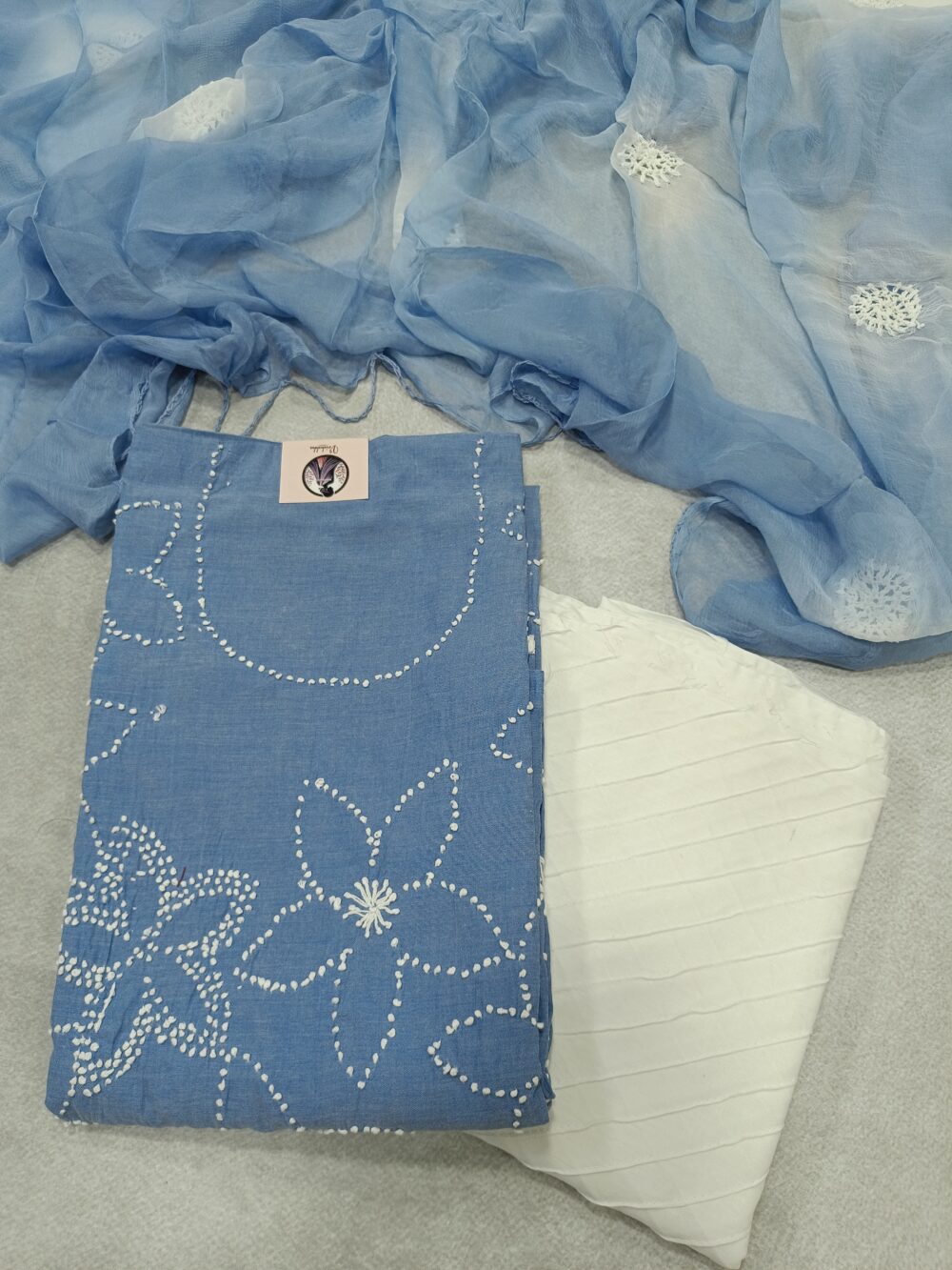 Pure Cotton Dress Suit Set
