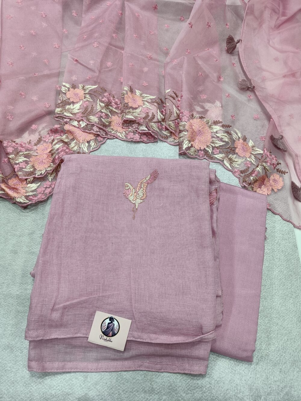 Pure Lenin Dress Suit Set