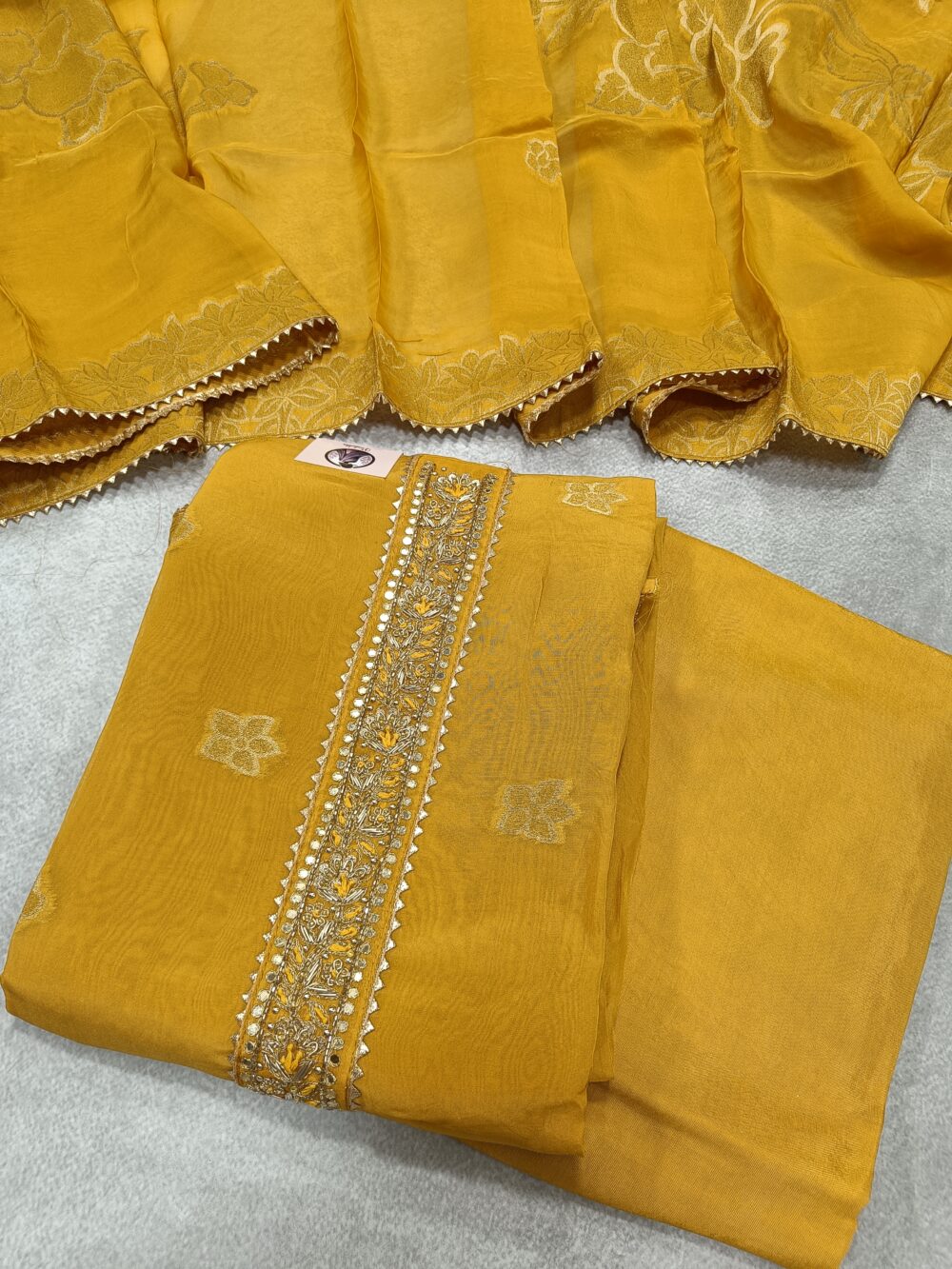 Pure Shi on Silk Dress Suit Set