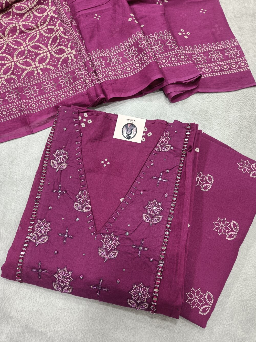 Pure Cotton Dress Suit Set