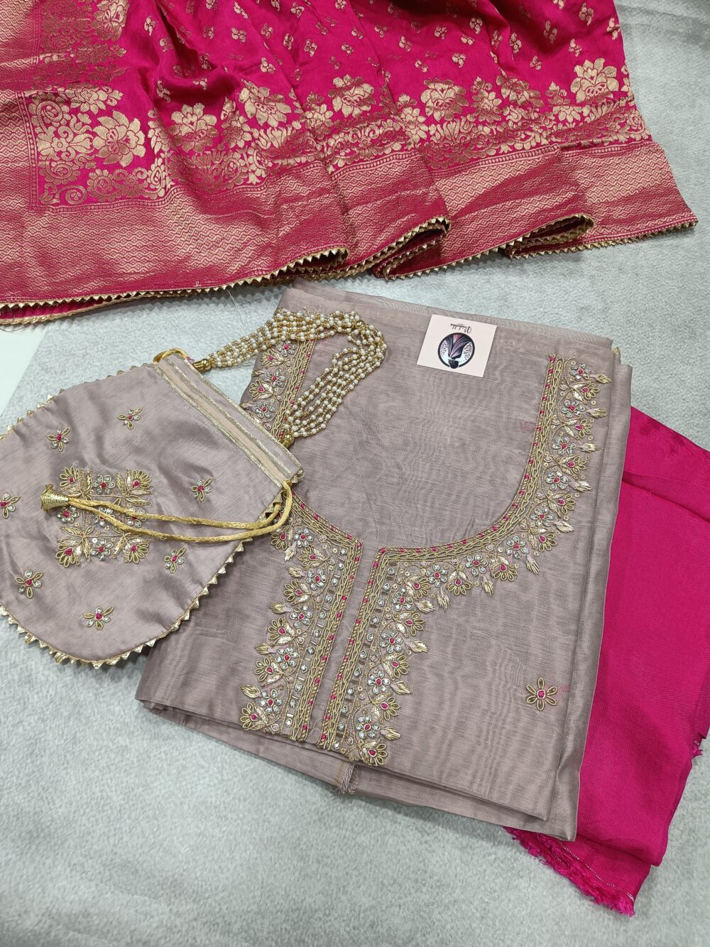 Organza Dress Suit Set