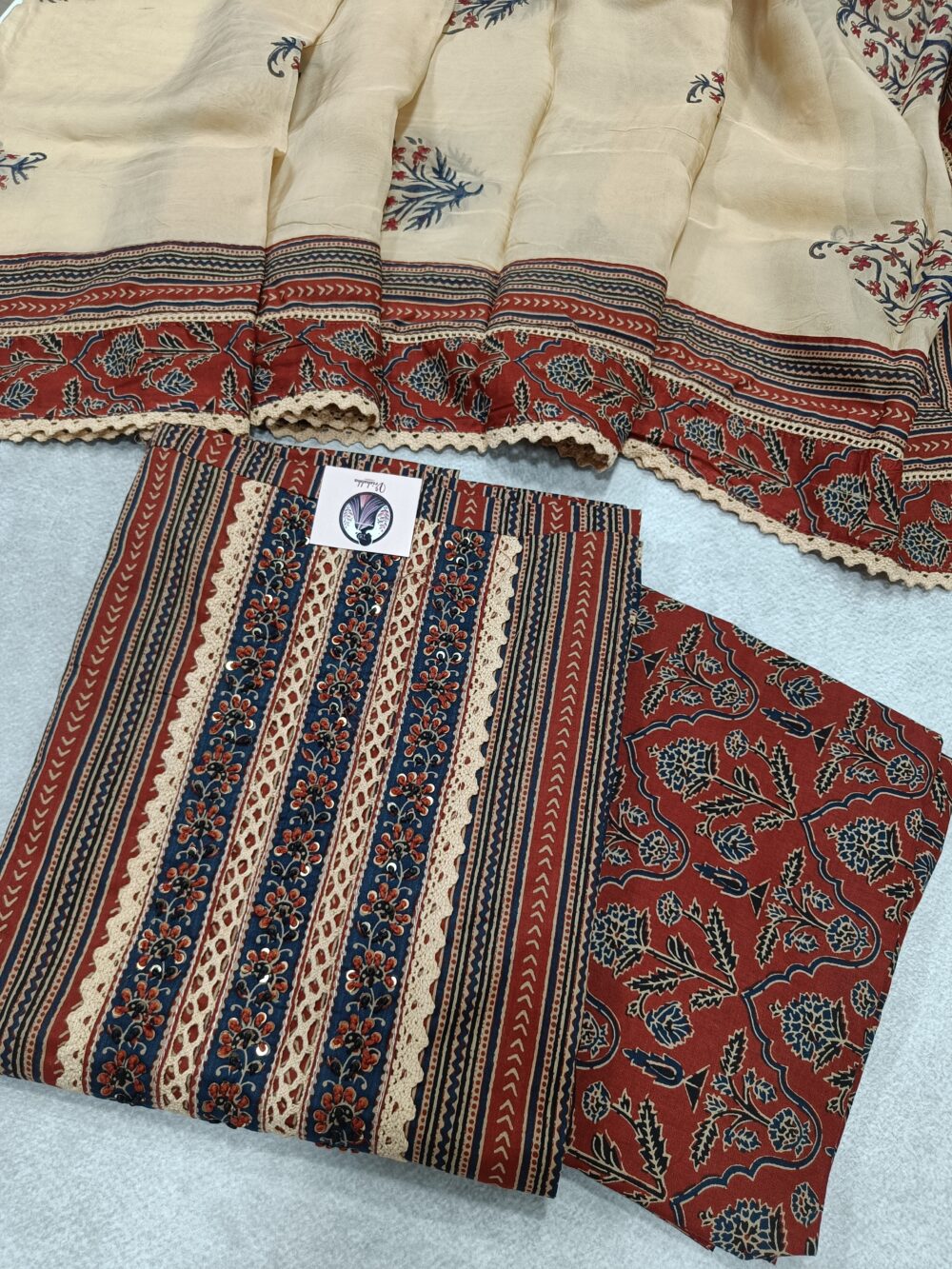 Pure Cotton Dress Suit Set