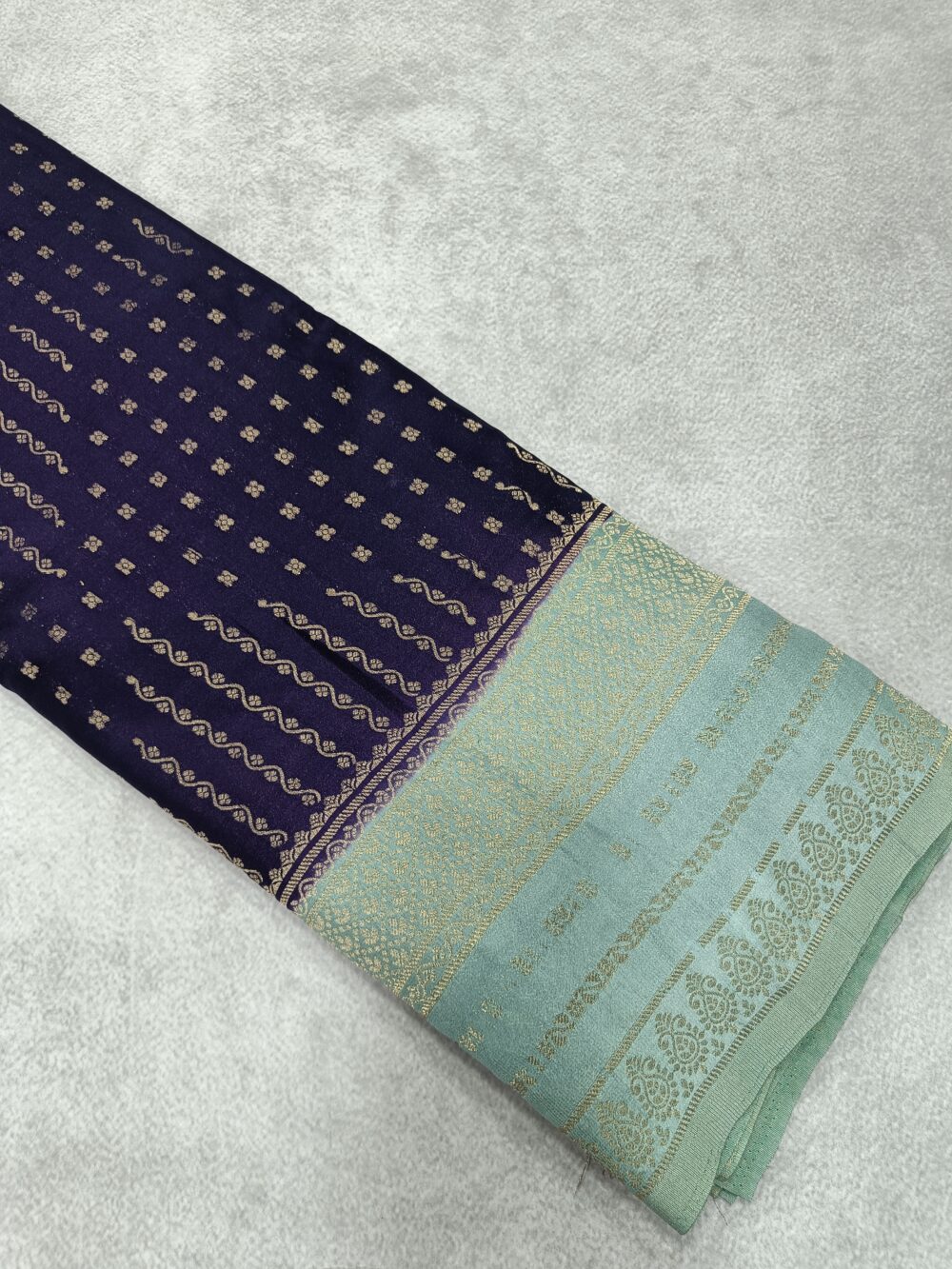 Fancy Banarasi Crepe Silk Saree