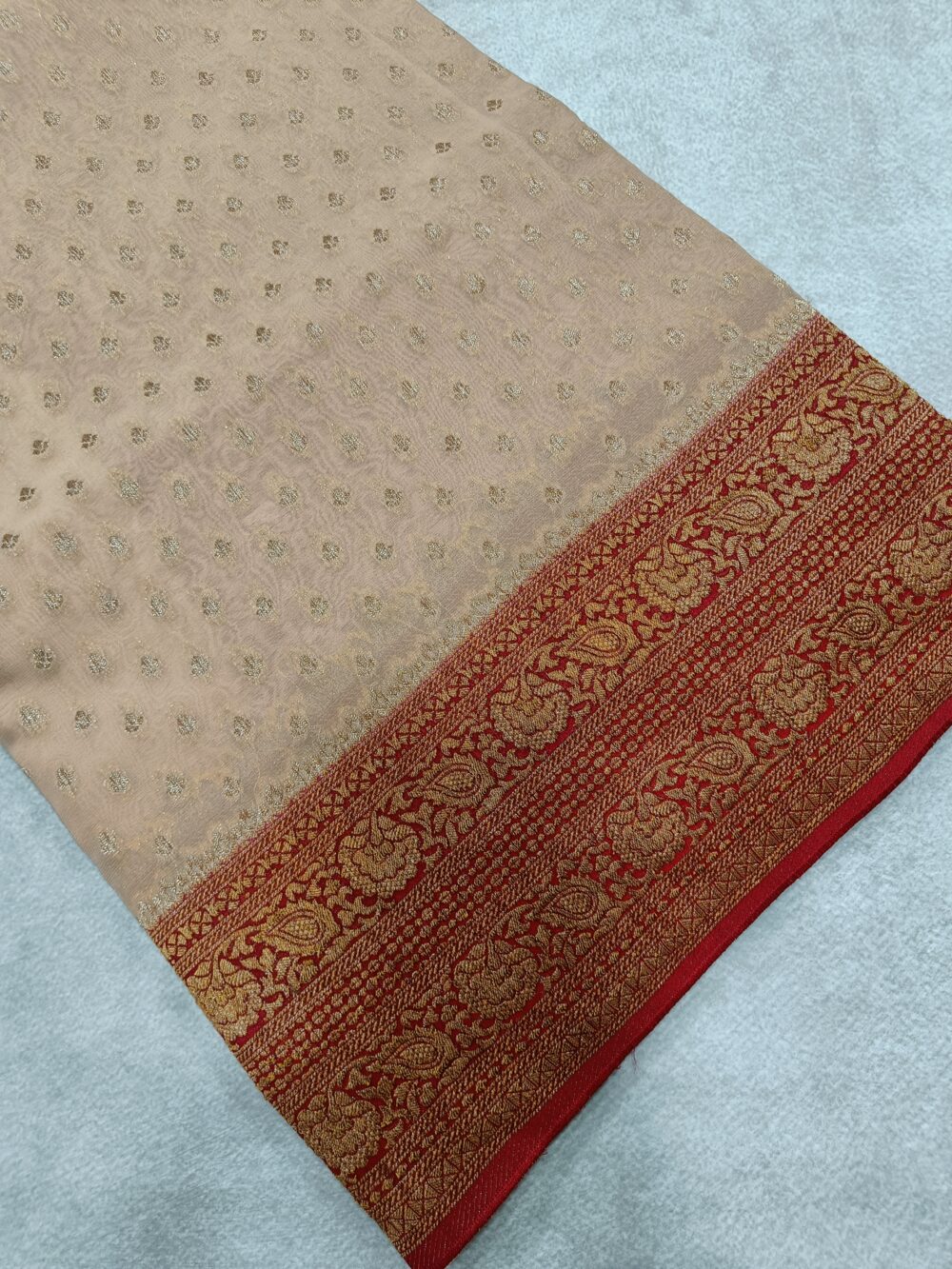 Fancy Half Georgette Saree