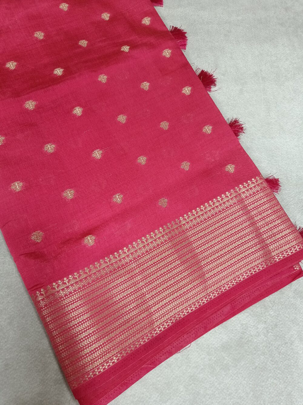 Fancy Tussar Silk Saree
