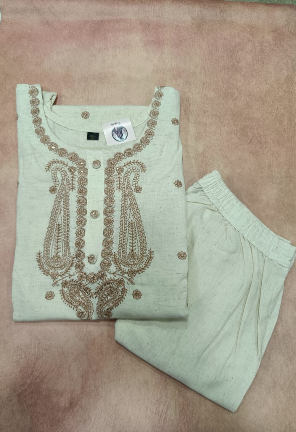 Pure Jaipur Lenin Cotton 2piece set