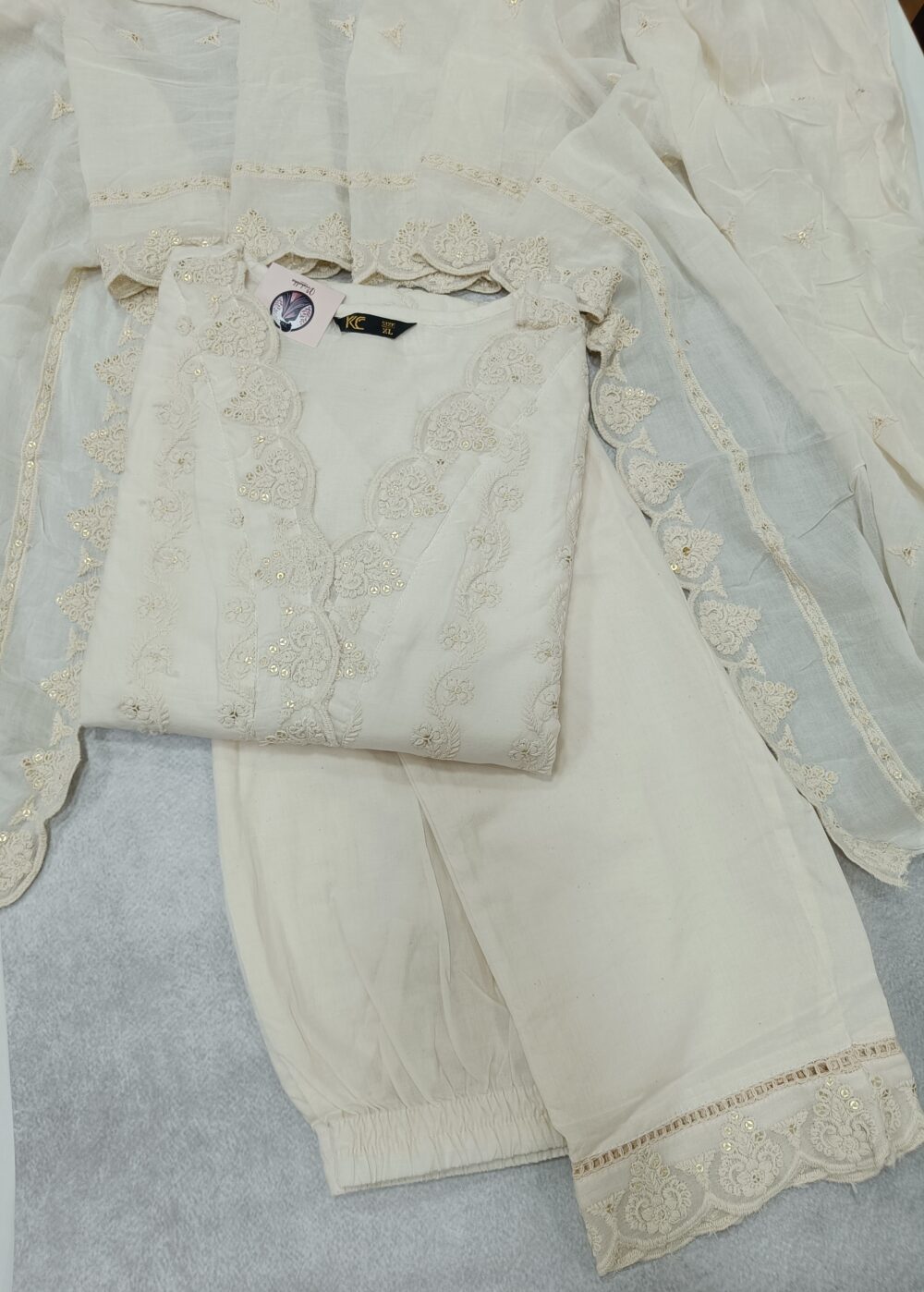 Pure Mul Cotton 3piece Set