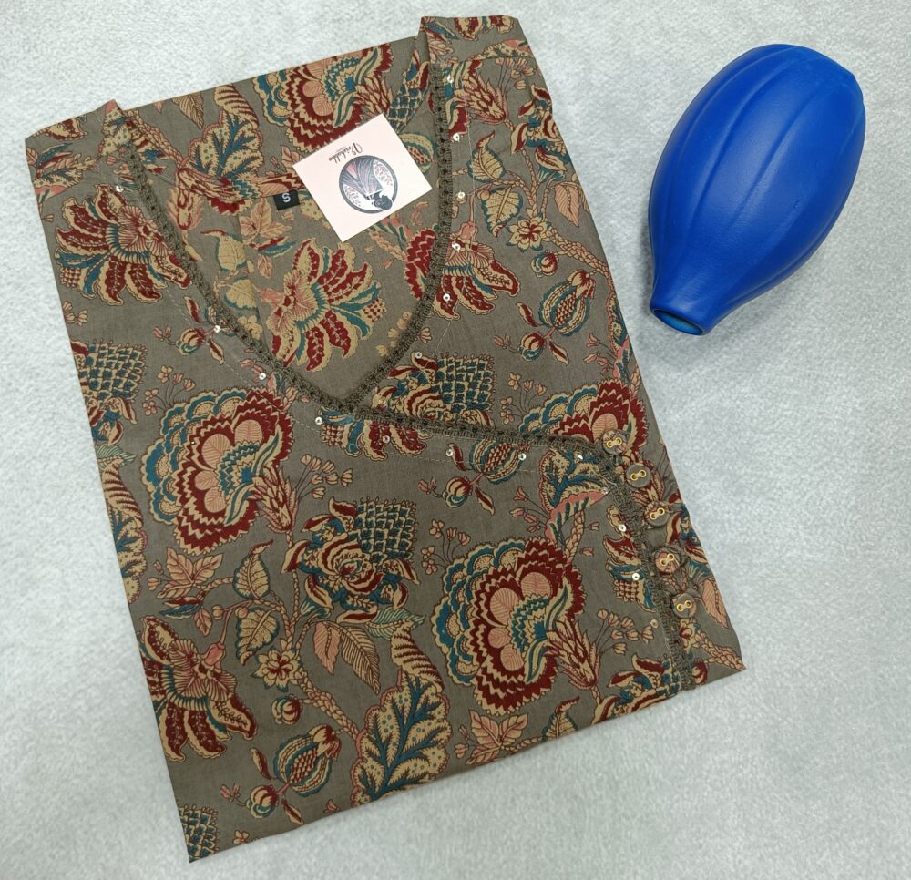 Pure Jaipur Cotton Hand Block print Kurthi