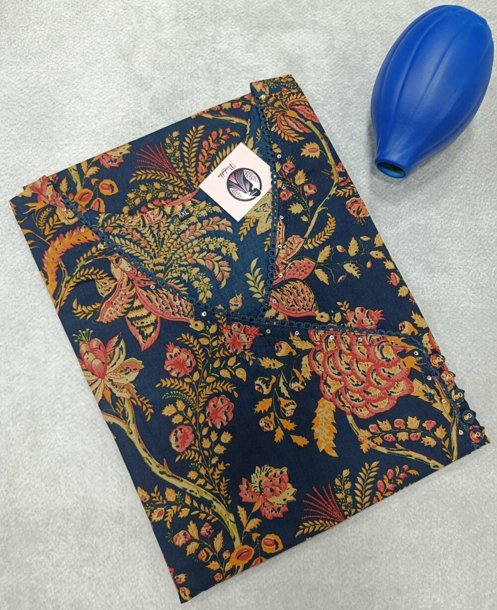 Pure Jaipur Handblock Print Kurthi