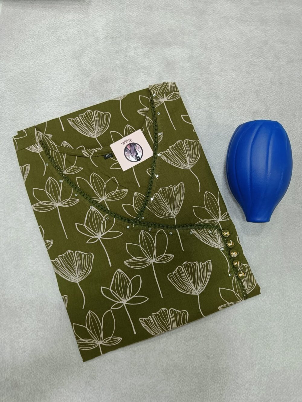 Pure Jaipur Cotton Handblock Print Kurti