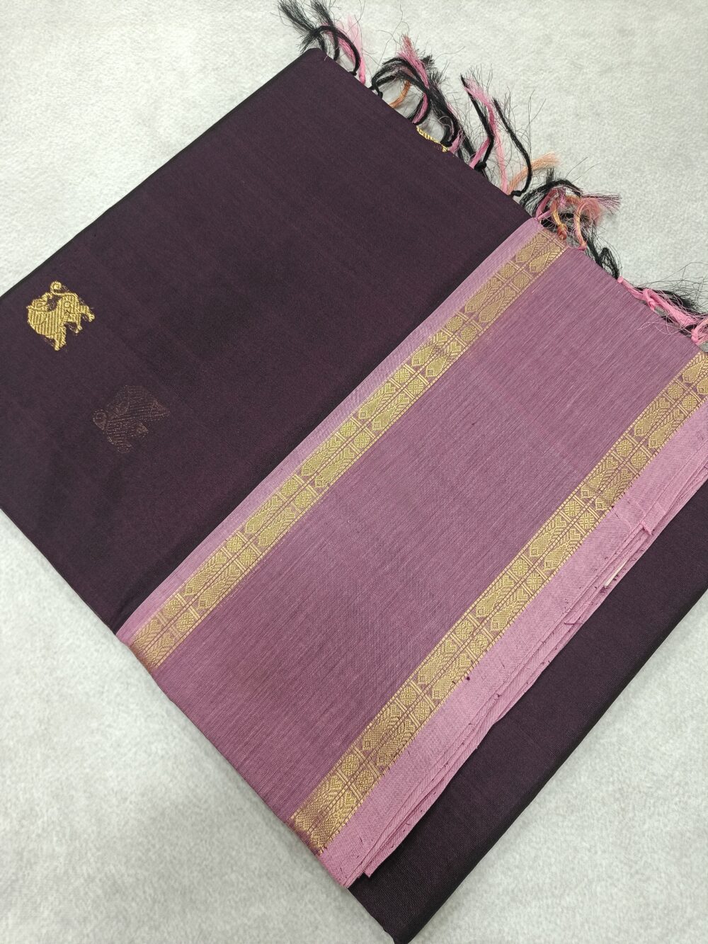 Pure Kanjivaram Silk Cotton Saree