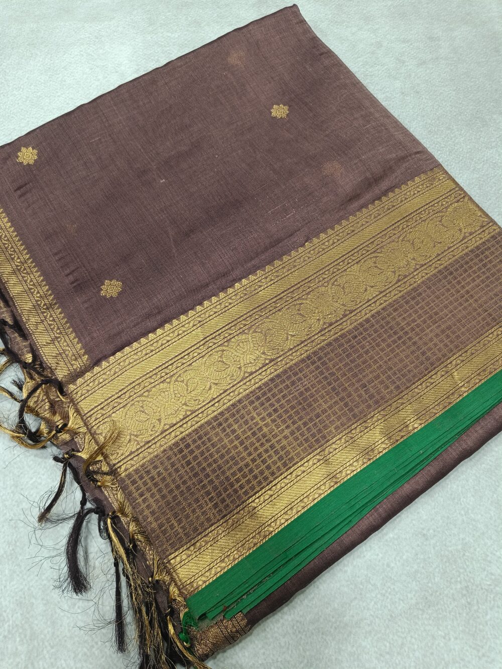 Pure Kanjivaram Silk Cotton Saree