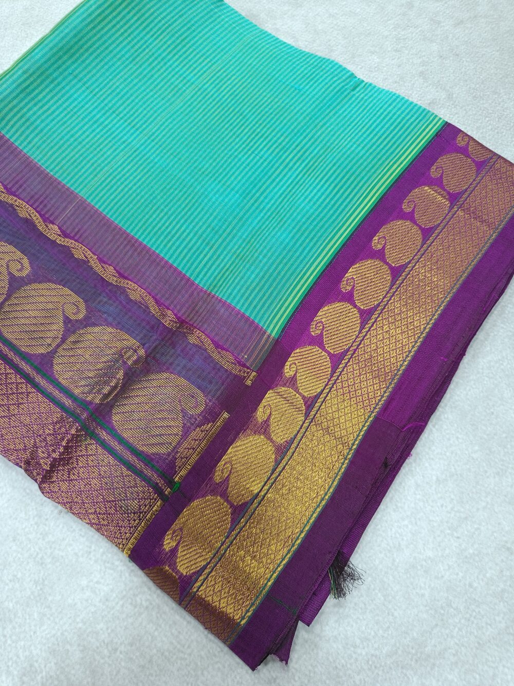 Pure Kanjivaram Silk Cotton Saree