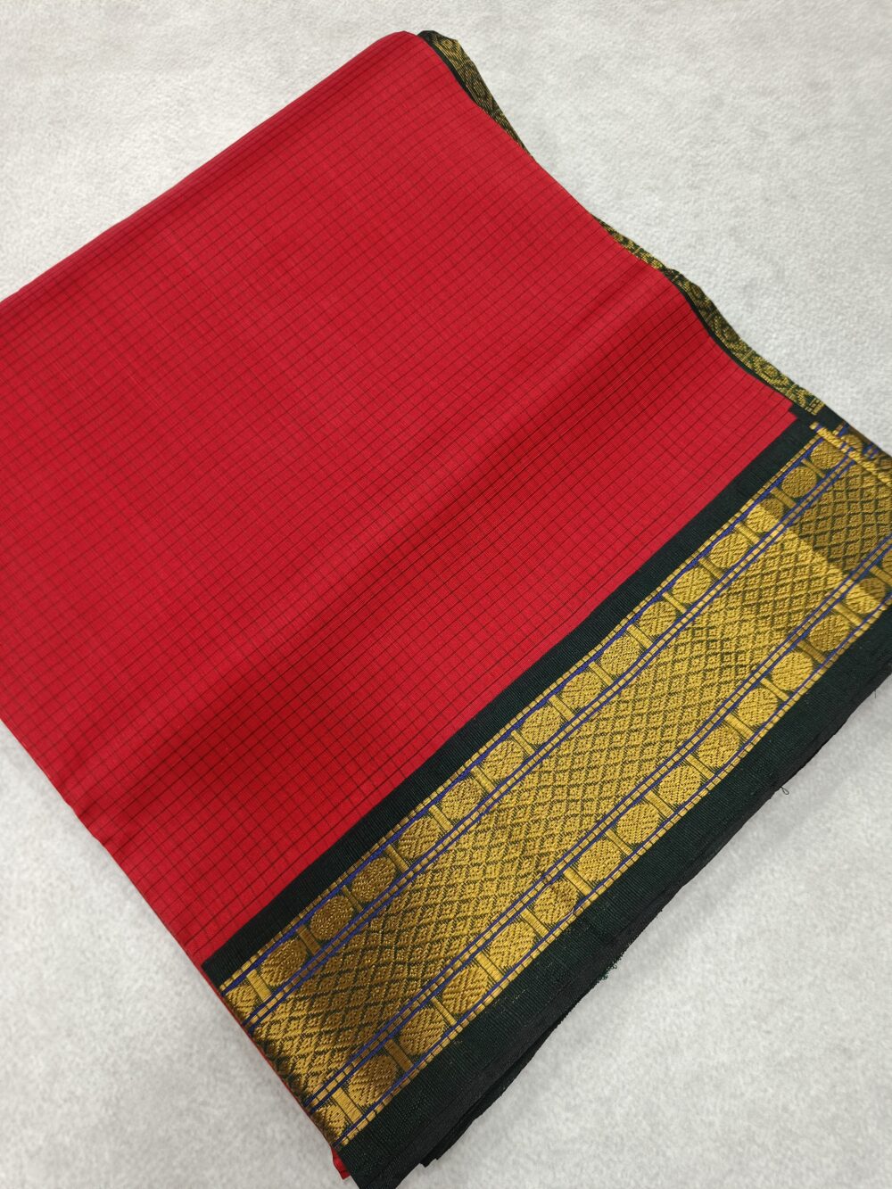 Pure Kanjivaram Silk Cotton Saree