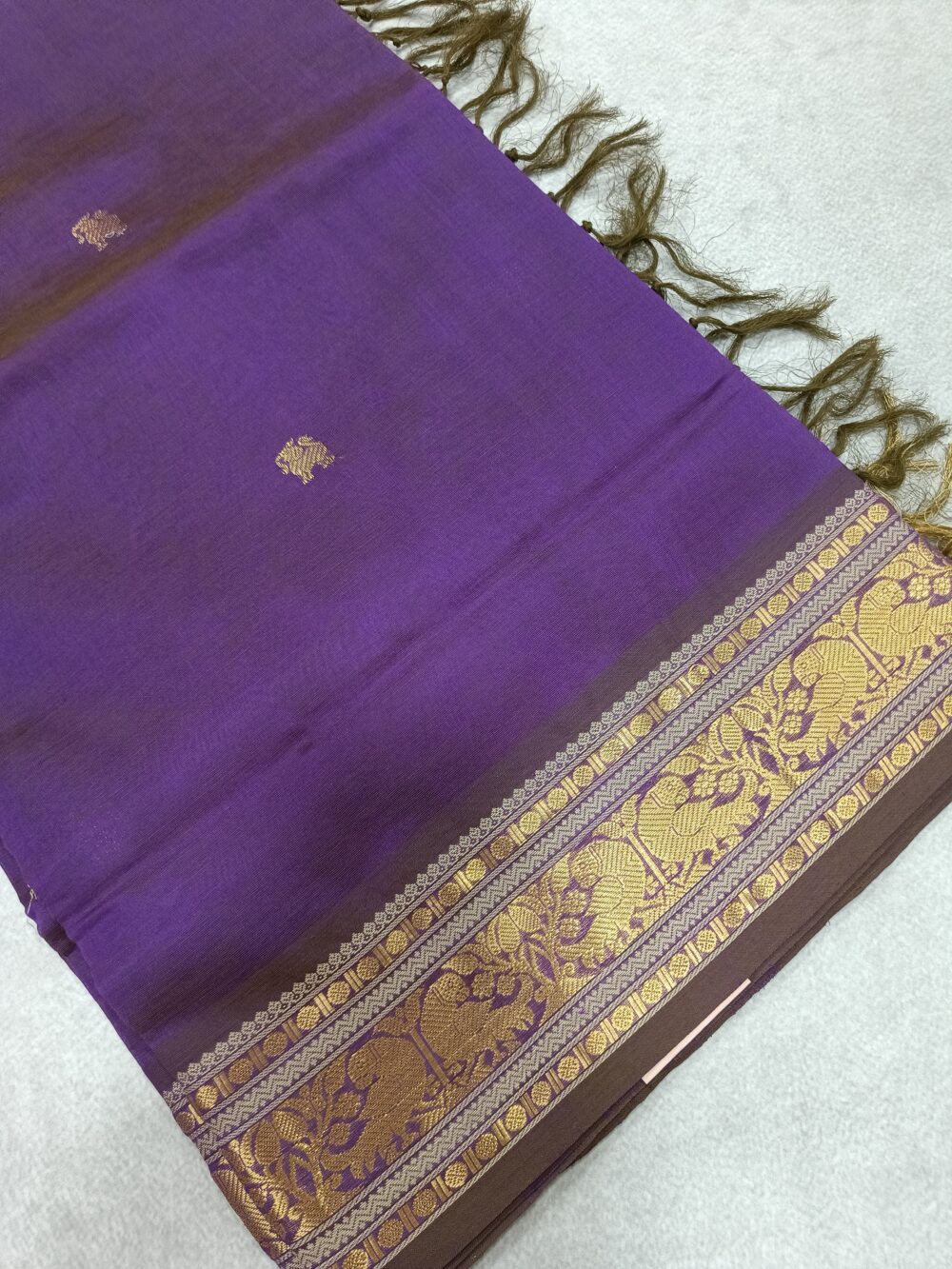 Pure Kanjivaram Silk Cotton Saree