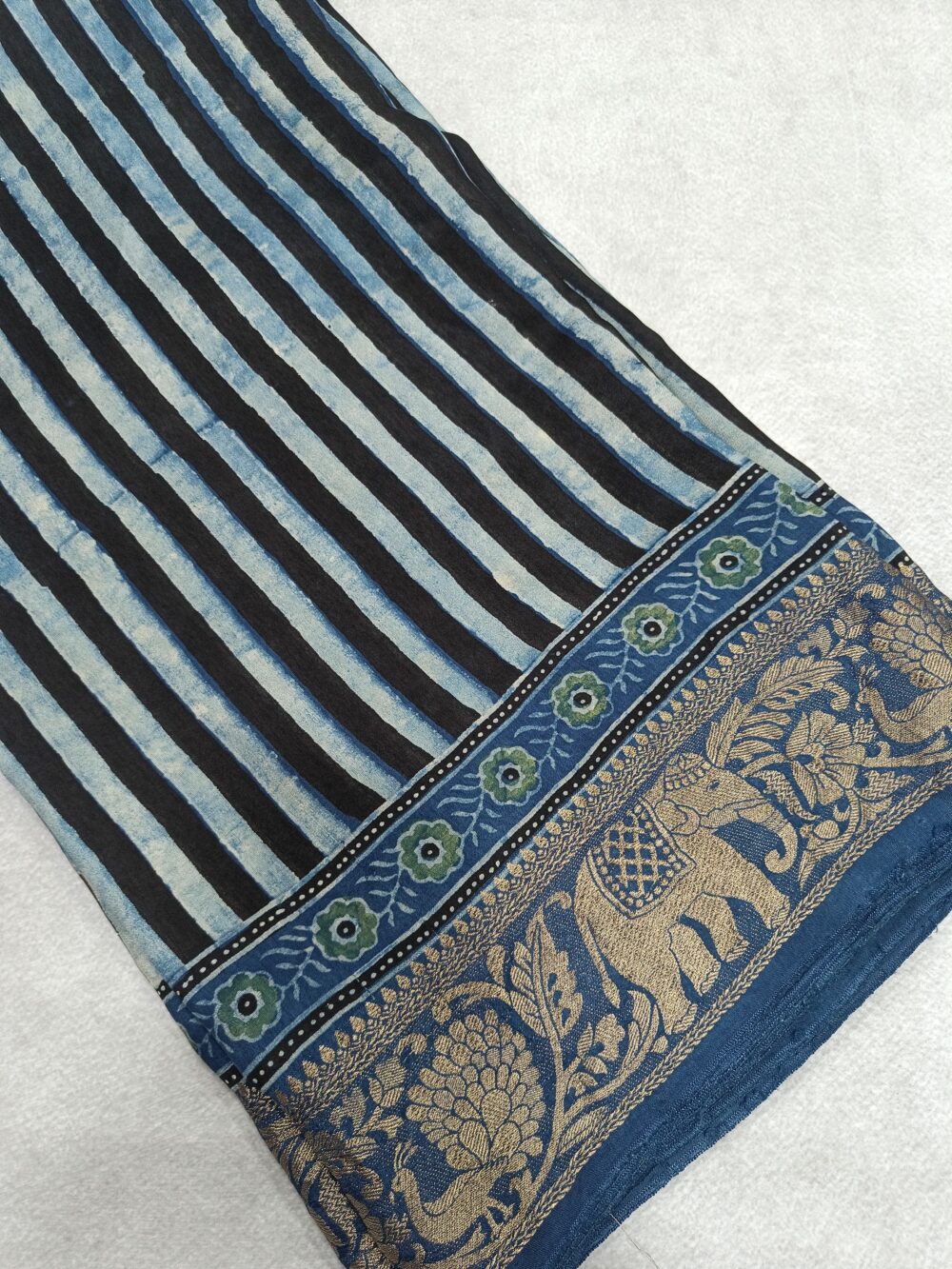 Jaipur Hand Block Print Saree