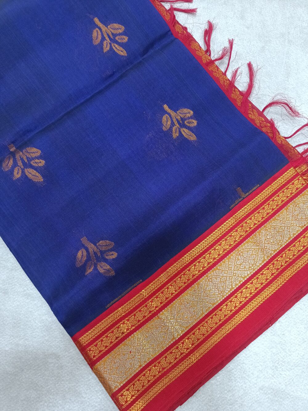 Pure Kanjivaram Silk Cotton Saree