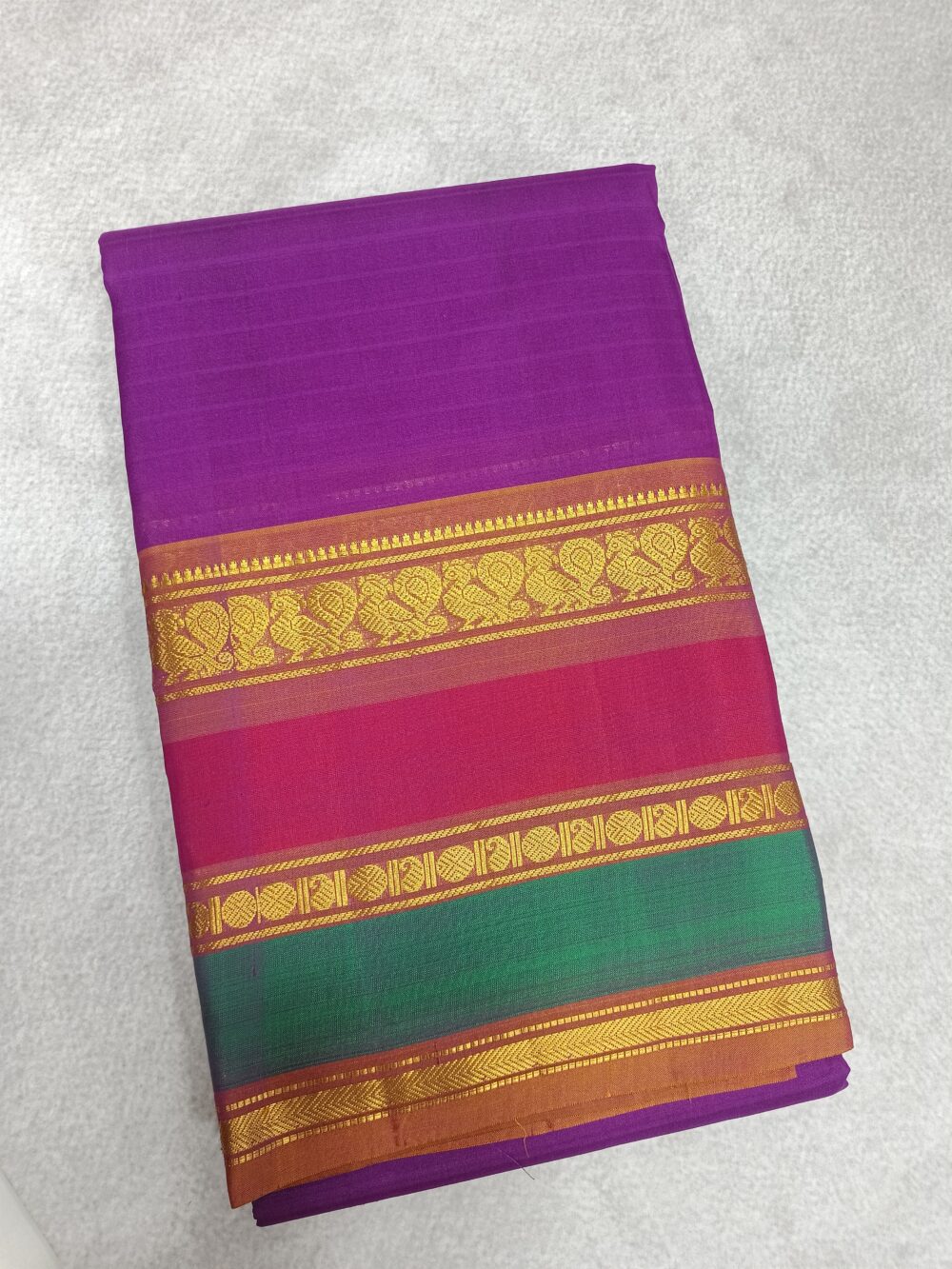 Pure Kanjivaram Powerloom Saree