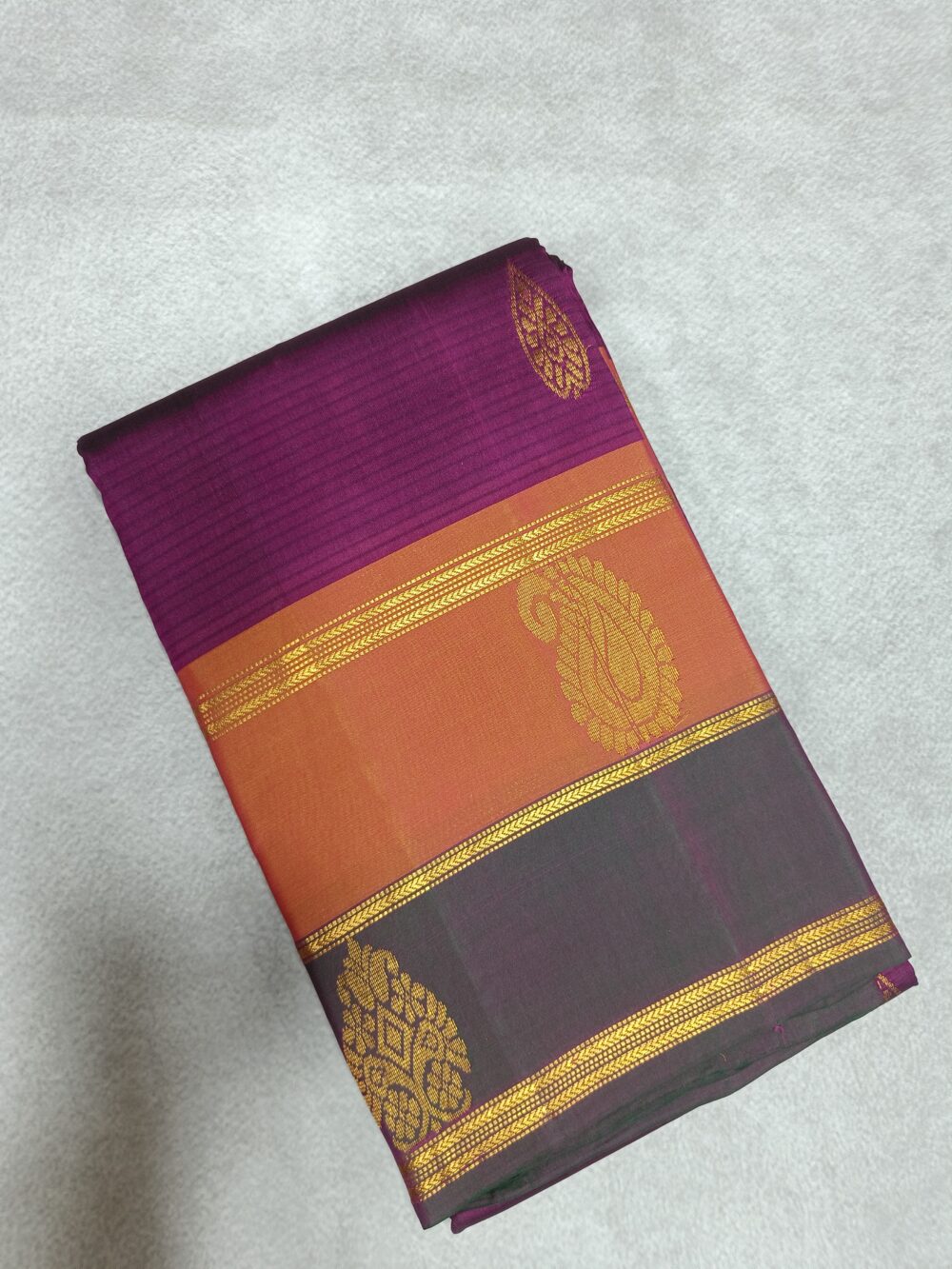Pure Kanjivaram Powerloom Saree