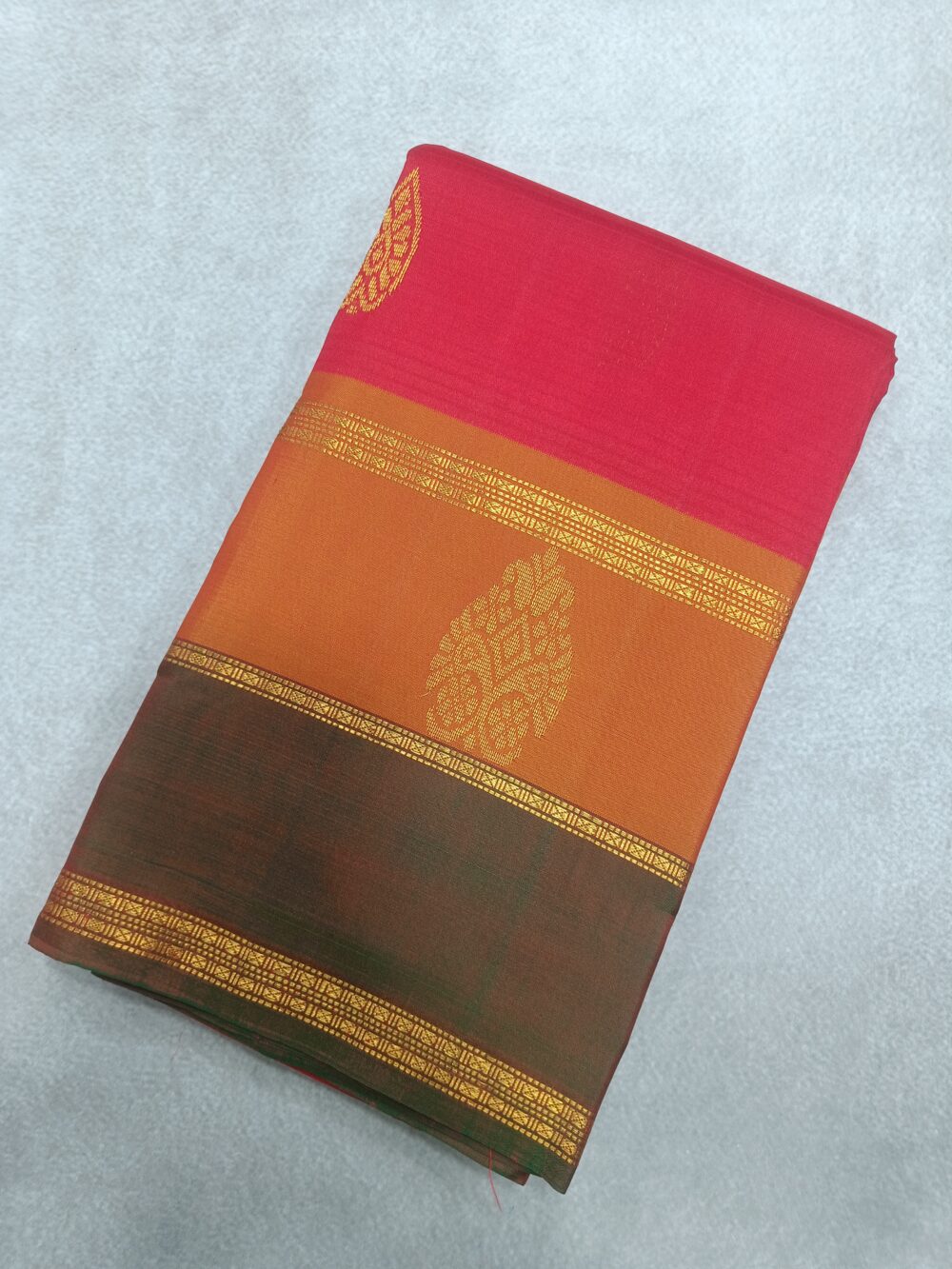 Pure Kanjivaram Powerloom Saree