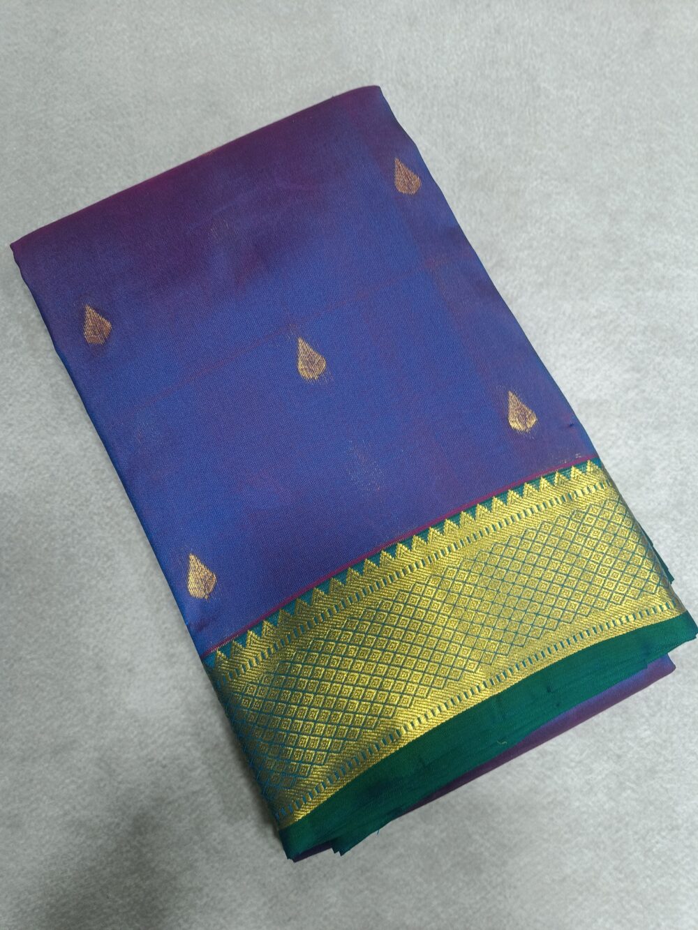 Pure Kanjivaram Powerloom Saree