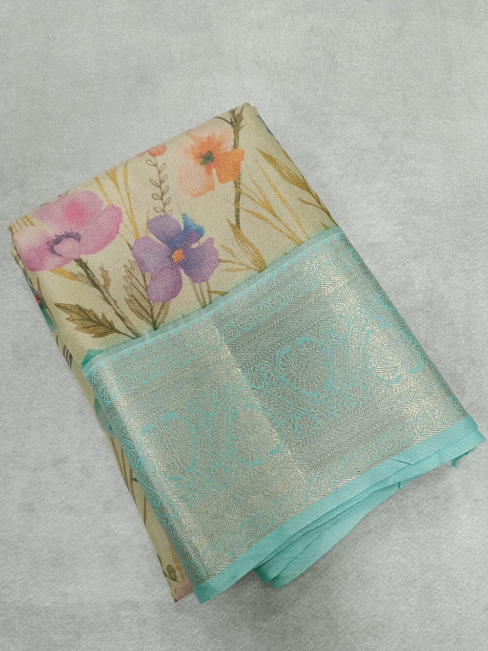 Pure Mix Tissue Silk Saree