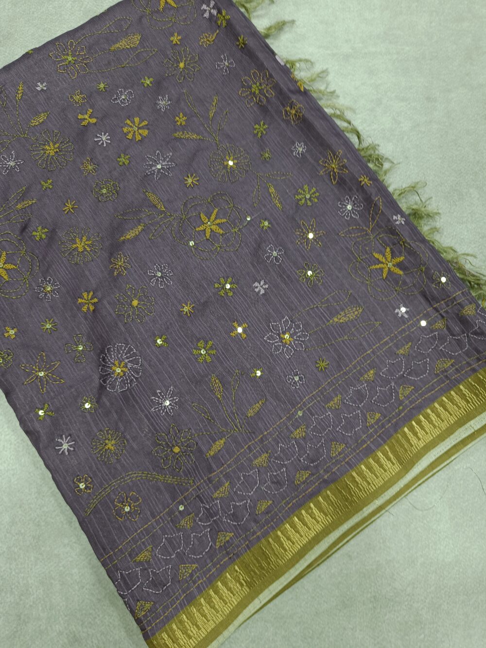 Semi Tussar Saree