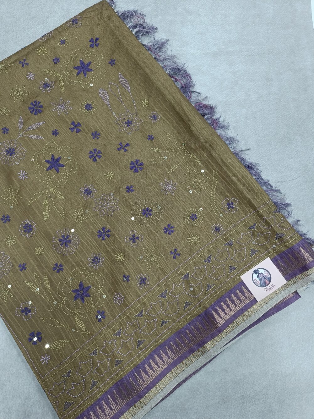 Semi Tussar Saree