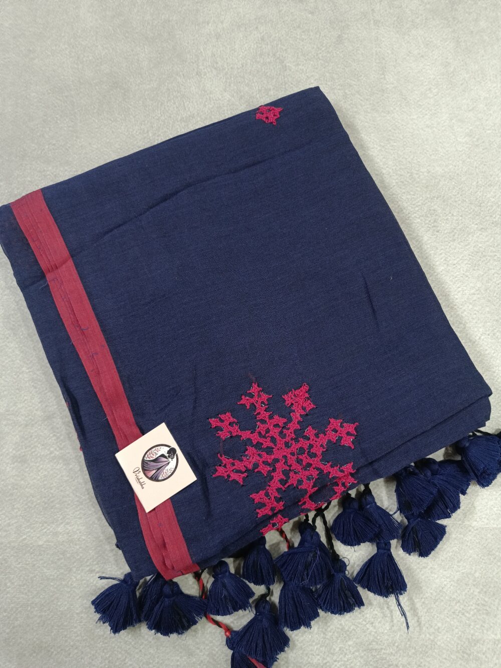 Pure Mul Cotton with Handwork-AB0007