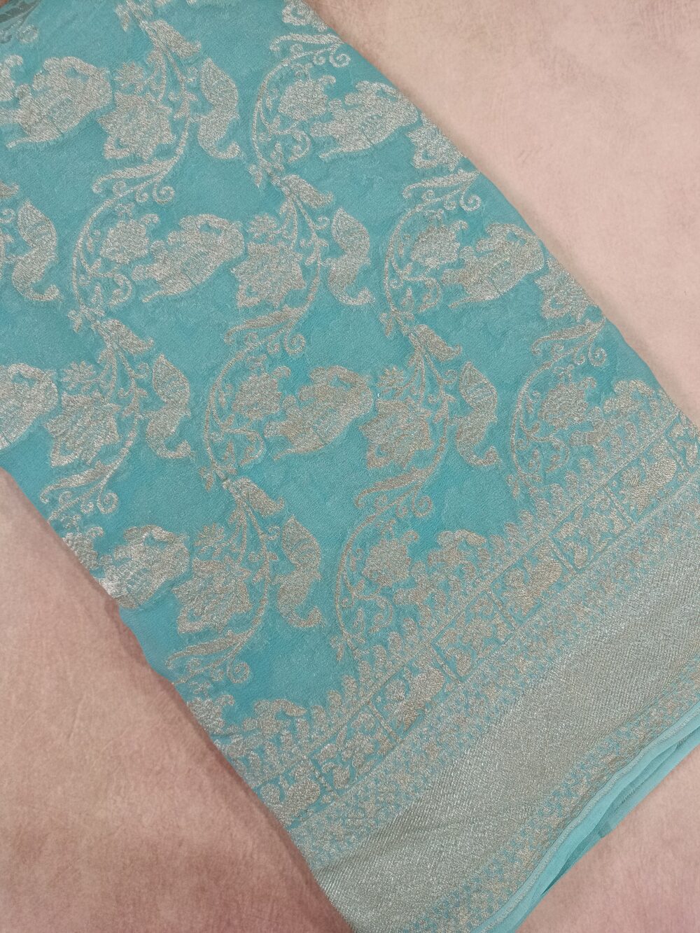 Pure Georgette Saree