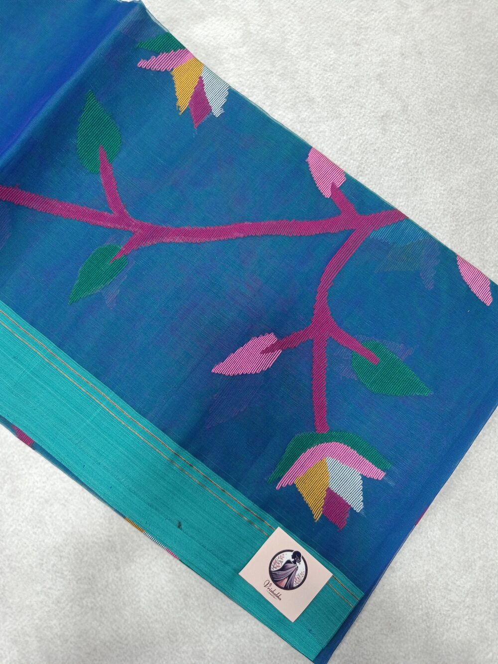 Pure Muslin Handloom Saree