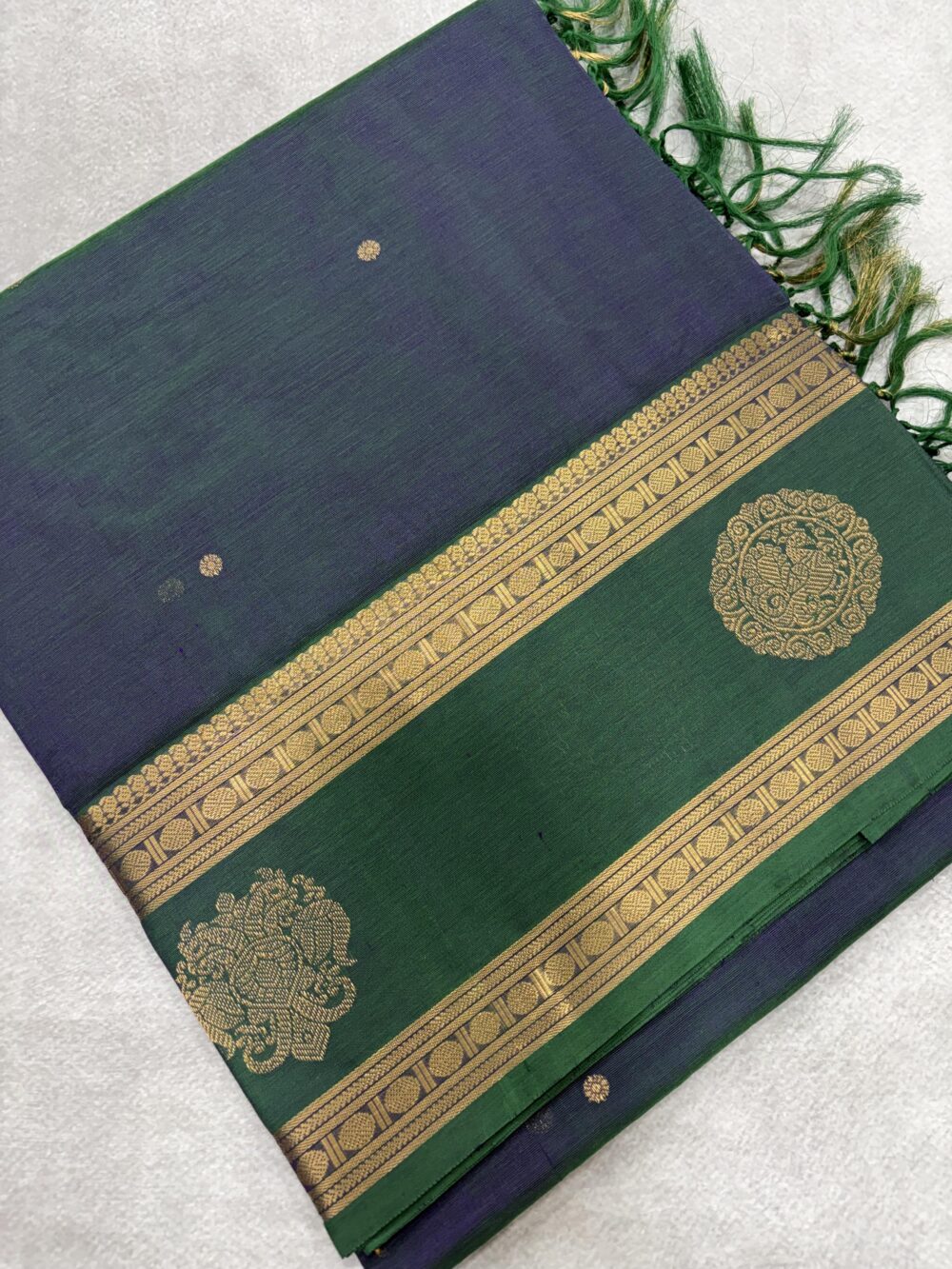 Pure Kanchipuram Silk Cotton