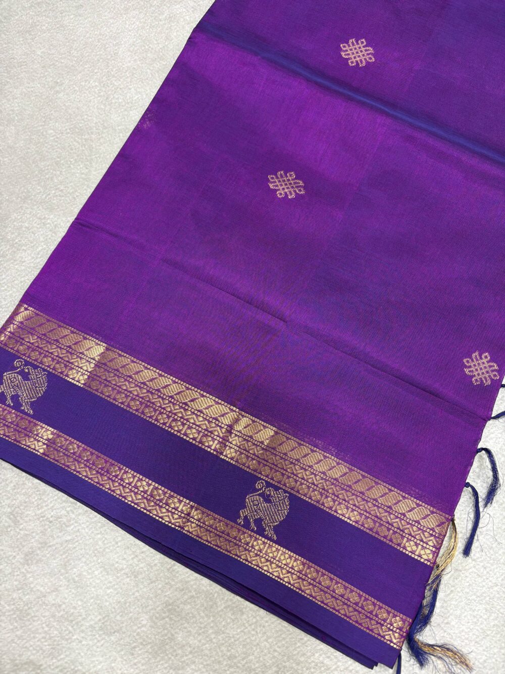 Pure Kanchipuram Silk Cotton