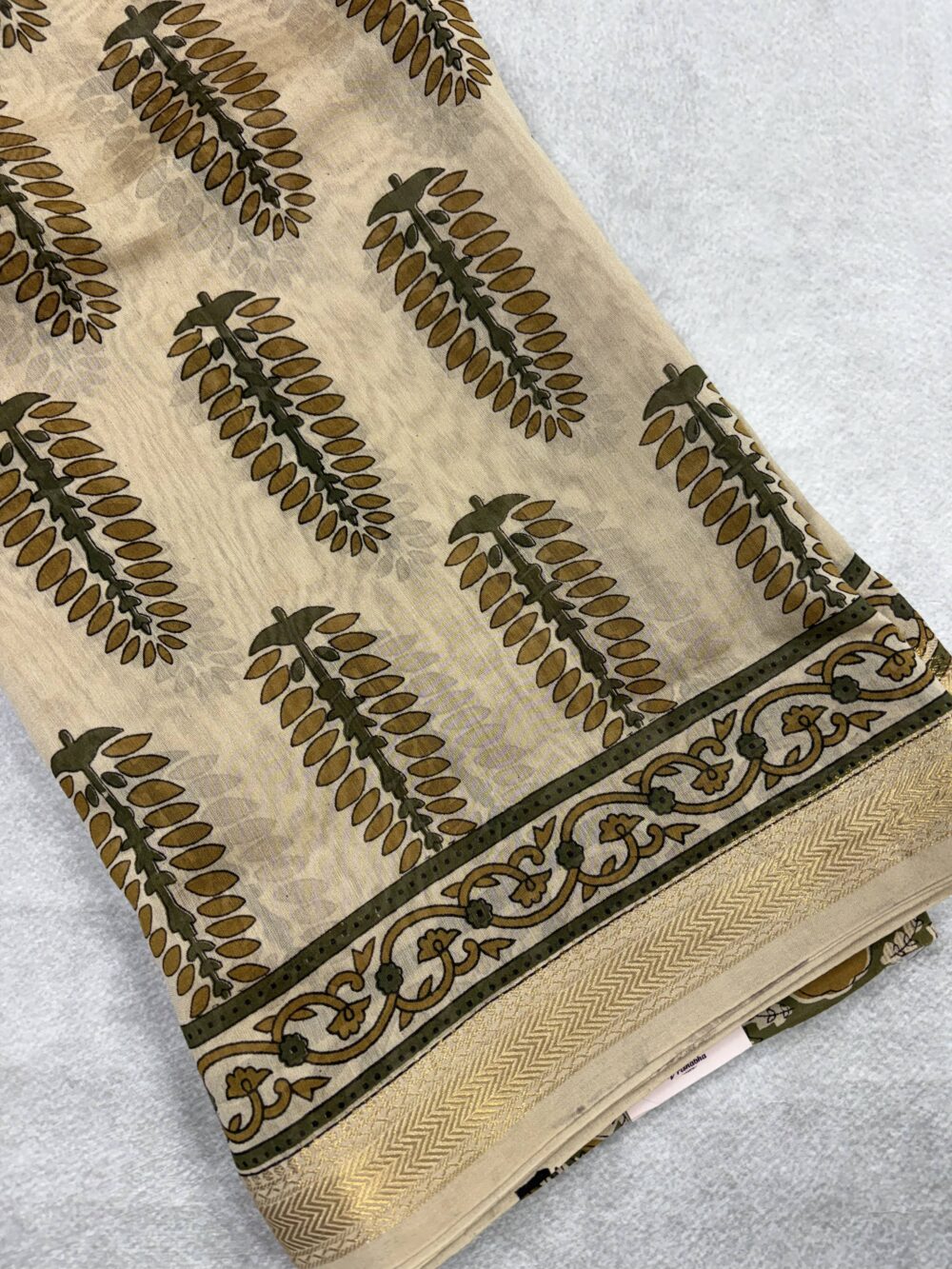 Pure Maheshwari Silk Cotton