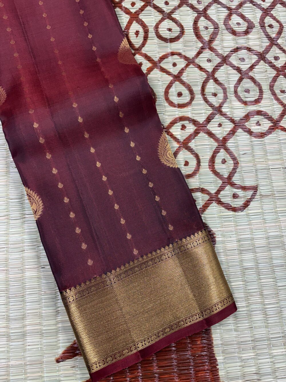 Half Pure Silk Saree